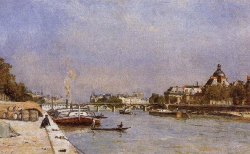 Stanislas lepine Paris,Pont des Arts china oil painting image